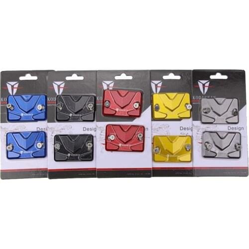 KODASKIN Motorcycle CNC Brake Fluid Reservoir Cap Cover for Yamaha SMAX155