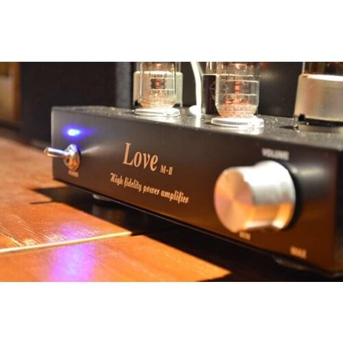5.4W*2 6N2 push 6P13P tube amplifier, pure bile rectifier 6p13p amplifier 6p13p class A single-ended amplifier 40hz-20khz