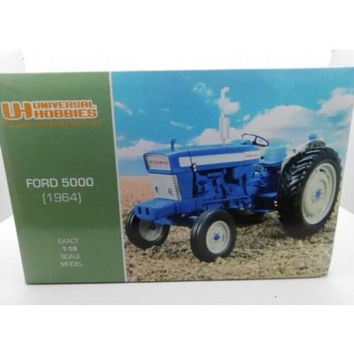 UH 1:16 1964 FORD 5000 Diesel engine Alloy Metal Diecast Cars Model Toy Vehicles For Children Boy Toys gift