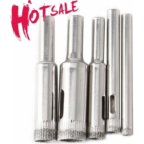 5Pcs Drill Set 5-12mm Diamond Tool Drill Hole Opener For Glass Tile Ceramic Marble Drill Bit Hole Cutter Cutting Machine Drill