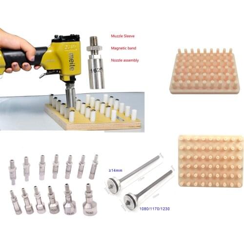 Sleeve Pushpin Gun0750/1400/1820/2230/2530/ Various Sizes Muzzle Sleeve For Meite 1170 Pneumatic Upholstery Decorative Gun Head
