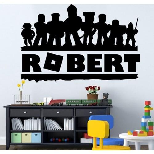 Video game room wall decoration can be customized name wall stickers childrens room teenagers bedroom wall decoration yx11