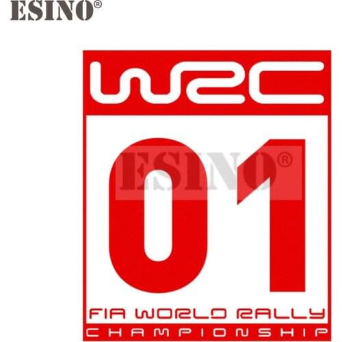 New Car Styling Creative Auto Decorative Decals WRC FIA World Rally Championship Car Door Vinyl Car Body Decals