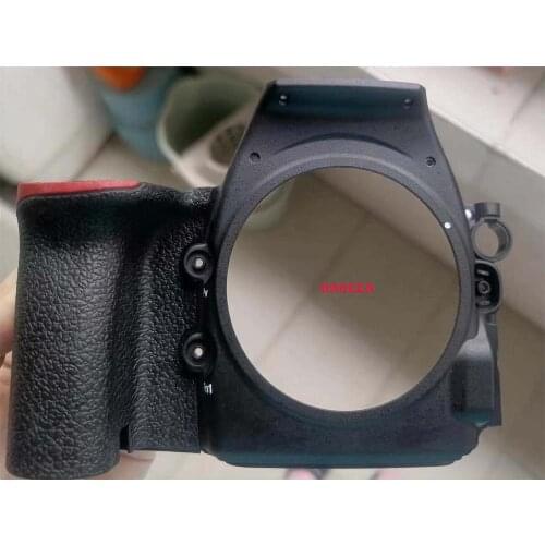 Original Camera Replacement Repair Part Front shell front cover with leather grip rubber for Nikon D850 SLR