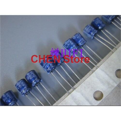 20PCS/50PCS Original ELNA RC3 10V33UF 5X5MM audio electrolytic capacitor 33uF/10V blue robe 33uf 10v Ultra small volume