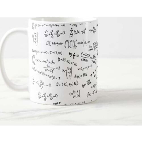Personalized Math Formulas And Numbers Coffee Mug 11oz Birthday , Mothers Day Gifts, Fathers Day Gifts, Christmas Gifts Friends