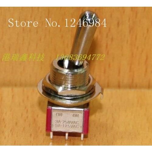 [SA]T8011-Z1 six foot two tranches M12 Dual toggle switch shaking his head to move the bulk of the switch T80-T Taiwan SH--20pcs