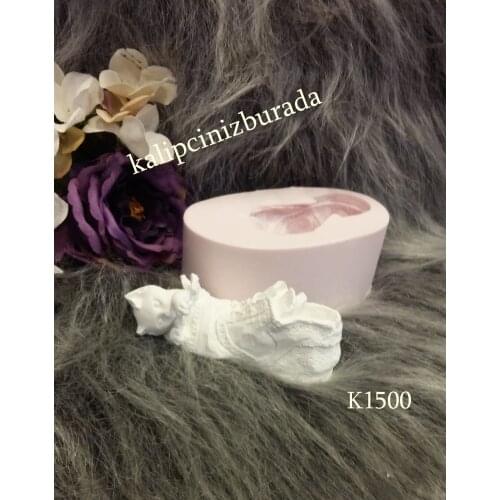 Snowshoe cat silicone mold