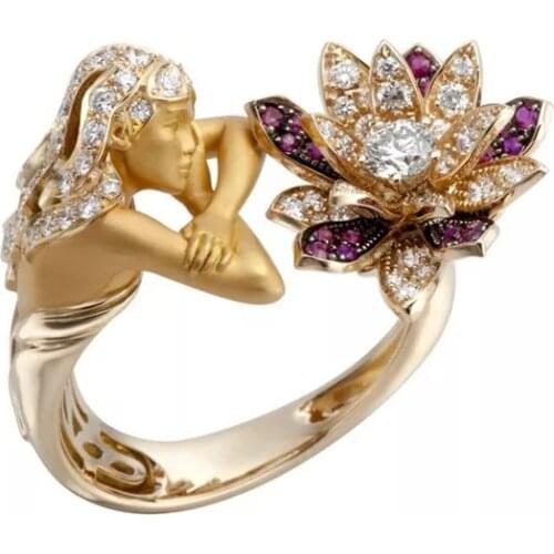 Surflove Women's Gold Rings