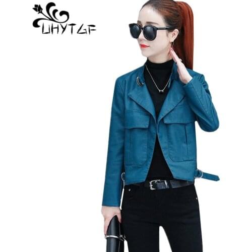 Женские красные куртки UHYTGF China At AliExpress