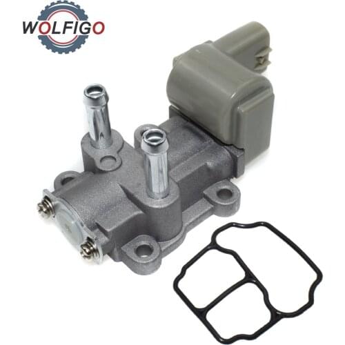 WOLFIGO New IACV Idle Air Control Valve For Honda Civic del Sol HR-V Acura EL 16022P2AJ01 16022P2EA51 C186 AC184 AC438