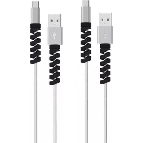 10pcs Charger Cable Protector For USB Charging Data Cable Wire Organizer Earphone Protection Wire Protect Case Data Line Sleeve