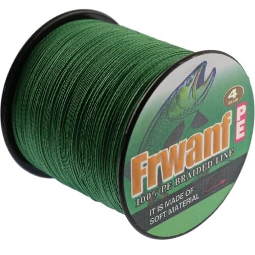 1000M super long sea fishing line 4 strands saltwater ice fishing 6-100LBS 0.1mm 0.14mm 0.20mm 0.30mm 0.55mm pe braided wires