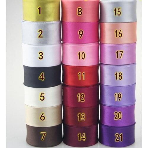 25mm(1") satin bright ironed single fold polyester bias binding tape table cloth garment quilt craft sewing accessories