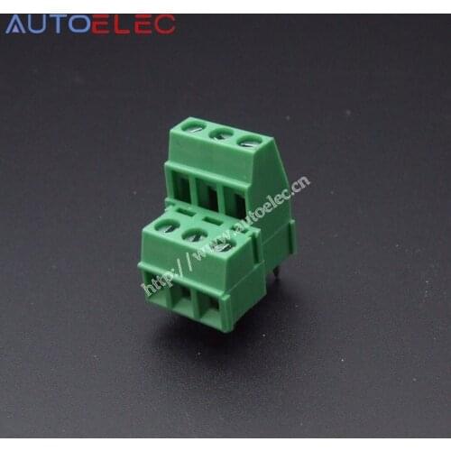 5.0mm 6 positions Euro Type PCB Screw Terminal Block Connectors with Straight Pin Header UL approved instead of Phoenix NO 5mm