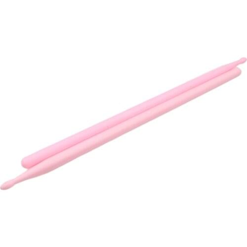 5A Nylon Pink Drumsticks Practical Drum Sticks Rods Mallets Beaters