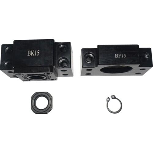 BK15 ballscrew support match use SFU2005 SFU2004 SFU2010 ball screw end support cnc part 1pcs