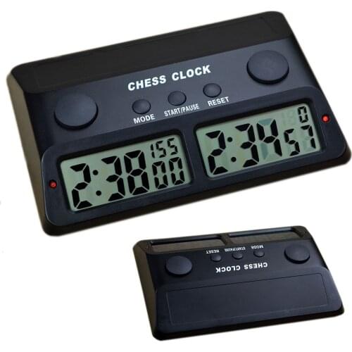 Electronic Chess Clock Timer Digital Master Tournament 3 In 1 For Chinese Chess I GO Game Sports Competition Count Up Down Timer