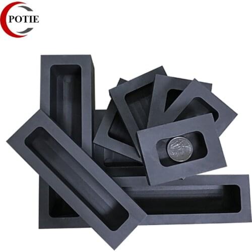 Graphite Ingot Bar Mould Crucible for Melting Gold Casting Refining Silver Ingot