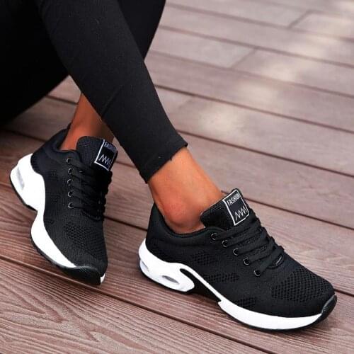 Large Size Outdoor Air Cushion Womens Sports Shoes Woman Sneakers Summer Run Shoes Sport Women Training Girls Trainers GME-1347
