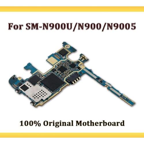 LISFG 16GB 32GB Circuits Board Logic Board For Samsung Galaxy Note 3 N900U N900 N9005 Motherboard Mainboard With Android System