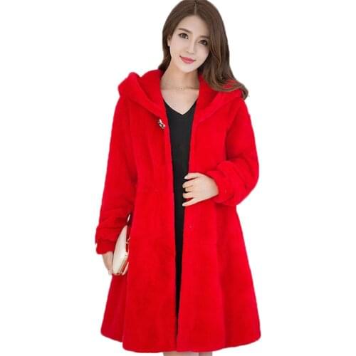 Lovepeapomelo Long Fur Coats