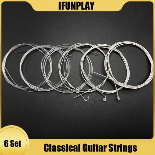 Classical Guitar Strings Set 6 String Classical Guitar Nylon Strings Silver Copper Alloy String Guitar Parts & accessories