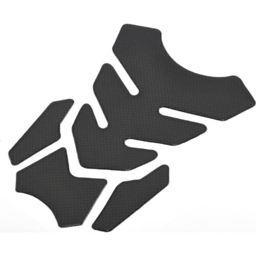Motorcycle Gas Fuel Tank Sticker Protector Pad Carbon Fiber Decals Cover Trim For Harley Honda Suzuki Cafe Racer Kawasaki Yamaha