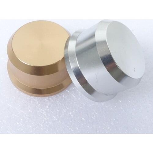 KYYSLB 38mm Diameter High Light Chamfering Potentiometer Knob Potentiometer Cap Volume Knob All aluminum positioner