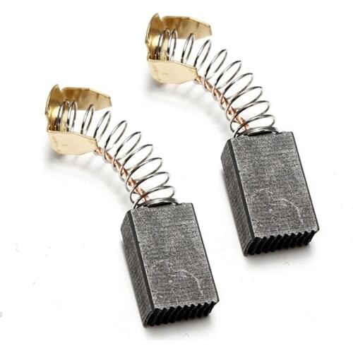 2pcs Mayitr Carbon Metal Brushes Bush Repairing Spare Part 15*10*6mm for Generic Electric Motor