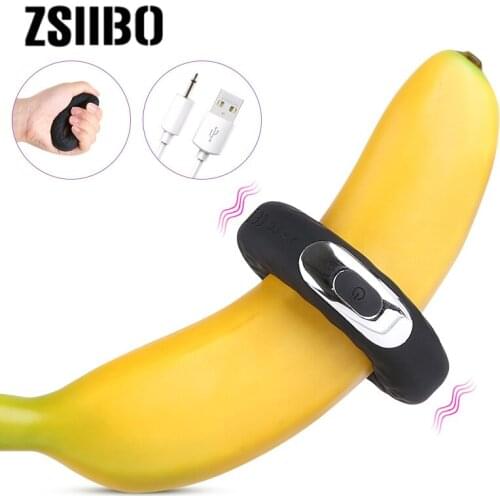 Male Prostate Massage Anal Vibrator Plug Waterproof Silicone Prostate Stimulator Butt Plug Delay Ejaculation Ring Toy For Men