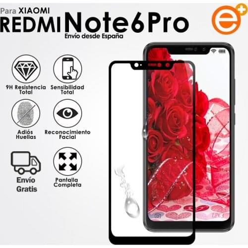 Full Tempered Glass Screen Protector for Xiaomi Redmi Note 6 Pro Protection Glass Protection for Smartphone