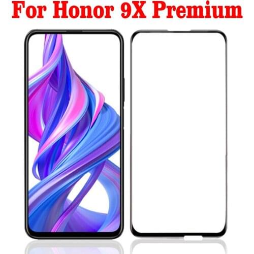 3D Full Glue Tempered Glass For Huawei honor 9X Premium Full Cover 9H Protective film Screen Protector For honor 9X Premium