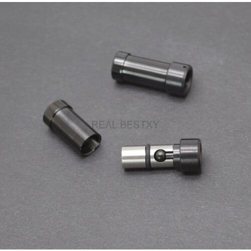 5pcs/Lot Hole Size: 6mm Stainless Steel Bayonet Clasps Curved Tube Bar DIY Leather Cord Clasp Bracelet Buckle Jewelry Making