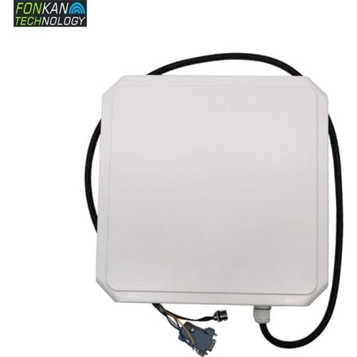 FONKAN 10M 9dBi Antenna integrated UHF RFID Reader RS232 interface Serial port ISO-18000-6C (EPC G2)