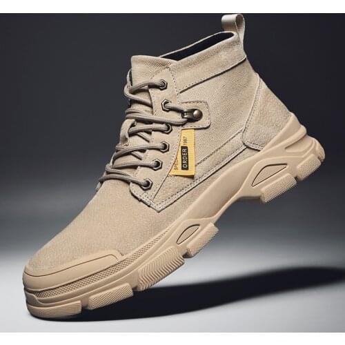 Black Warm Winter Men Boots Genuine Leather Ankle Boots Men Winter Work Shoes Men Military Fur Snow Boots for Men Botas JKPUDUN