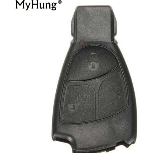 Car Key For Mercedes For Benz B C E ML S CLK CL Vito 639 3BT Remote Replacements 3 Buttons Car Key Shell Keyless Cover Case 1pcs