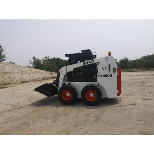 SYNBON SY60 Wheeled Skid Steer Good Quality Small Mid Size Backhoe Loader