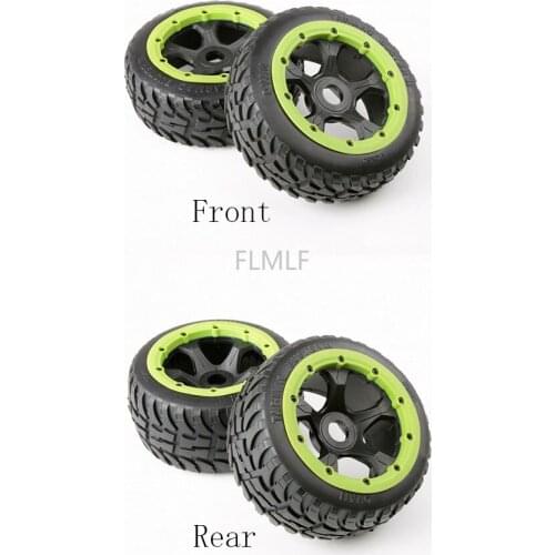 Front or Rear Highway-road Wheel Tire Set Fit for 1/5 HPI ROVAN ROFUN KM BAJA 5B Ss Rc Car Parts