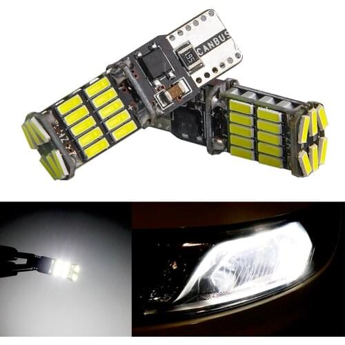 2PCS T10 w5w canbus car interior light 194 501 led 26 4014 SMD Instrument Lights bulb lamp dome light no error 12V 6000K 4.7