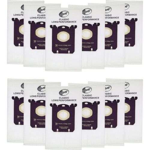 12 pcs/lot Vacuum Cleaner Bags Dust Bag Accessories for Philips Tornado Vacuum Cleaner Filter and Dust Bags BPfire