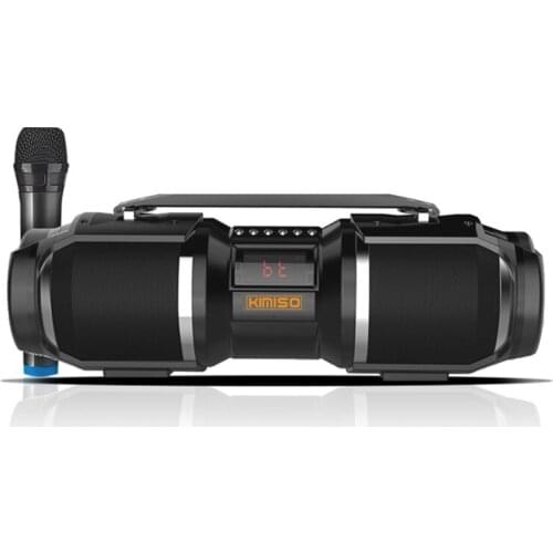 3600 mAh high-power super giant gun HIFI bluetooth speaker overweight subwoofer outdoor home K song portable card sound column