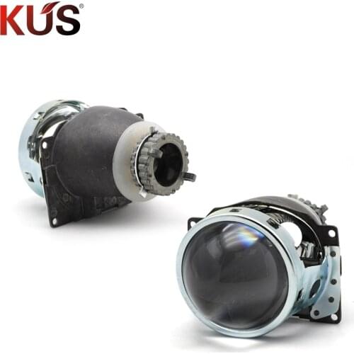 2pcs 3.0 inch H4Q5 Bi xenon Hid Projector Lens Metal Holder D2S D2H Xenon Kit Bulb Headlight H4 Model Car Styling Modify