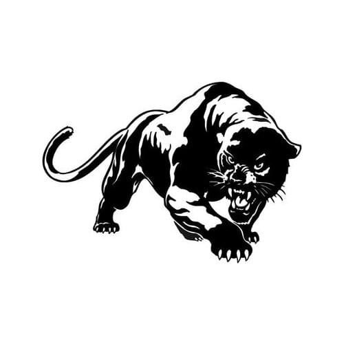 Cheetah Car Sticker Reflective Leopard Car Body Sticker Car-Styling Sticker Auto Modified Decal Suv Black White Animal Sticker