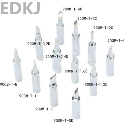1pcs 900M-T-2C 3C 4C Soldering Iron Tip Lead-free Solder Tips Welding Head BGA Soldering Tools