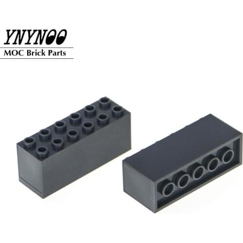 NEW 40Grams Brick Special 2x6x2 Weight with Sealed Bottom 73843 MOC Building Gravity Block Bricks Parts for 9686 11200 Crane