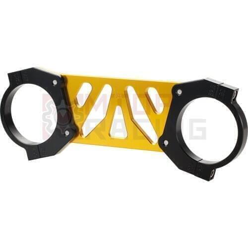 Front Fork Stabilizer Fork Brace For Suzuki GSF250V Bandit GJ77A GSF250S 1995 1996 1997 1998 1999 2000 Silver Gold