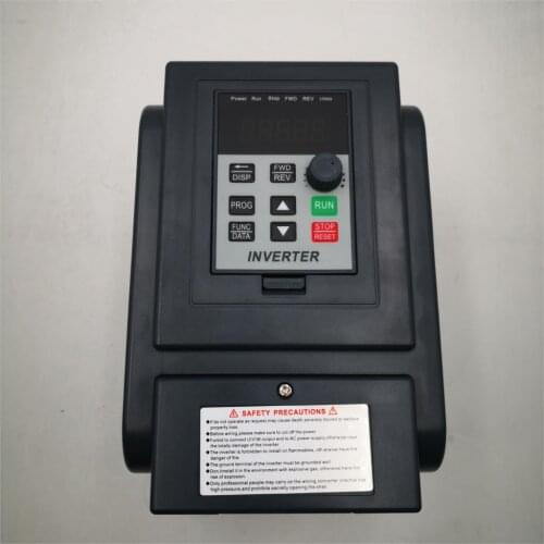 Frequency converter AT4 2.2kw 220-380 single phase 220v household INPUT and three phases 380v output