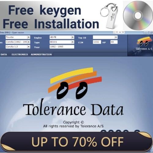 Tolerance Data 2009.2 Automatic Diagnostic Software Auto Repair Data with Free Keygen Unlimited Installation Auto Repair Program