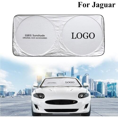 Car Summer Windshield Cooling Sunshade Front Rear Window Sun Shade car accessories For Jaguar XF XJ XK X-Type S-Type S F E Pace